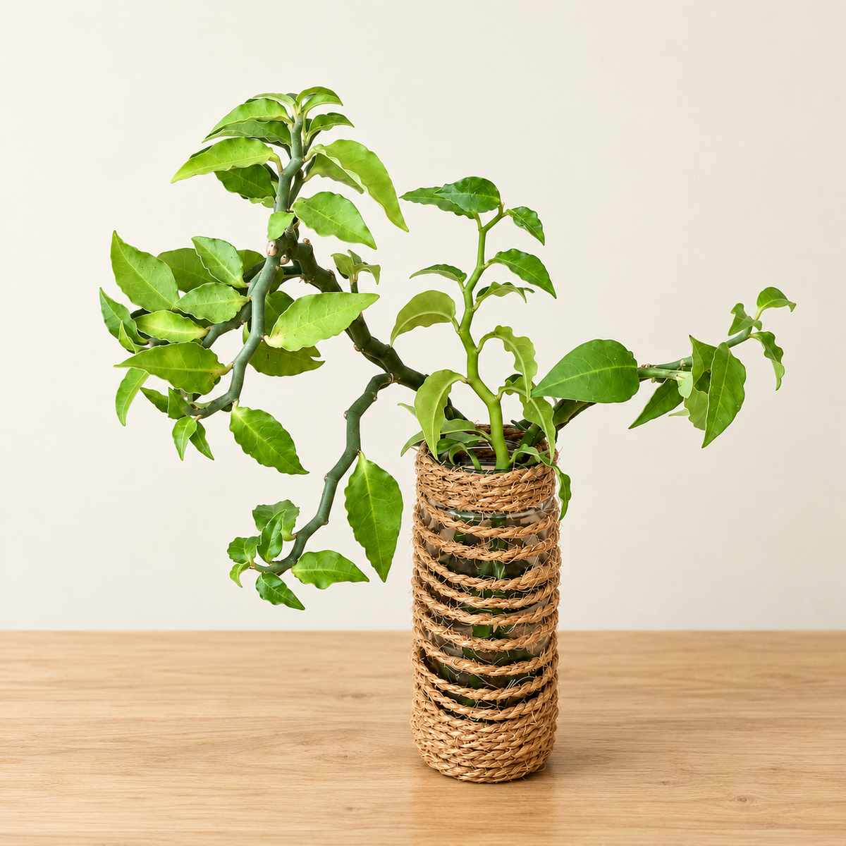 Living Botanical Art – Rustic Water Vase
