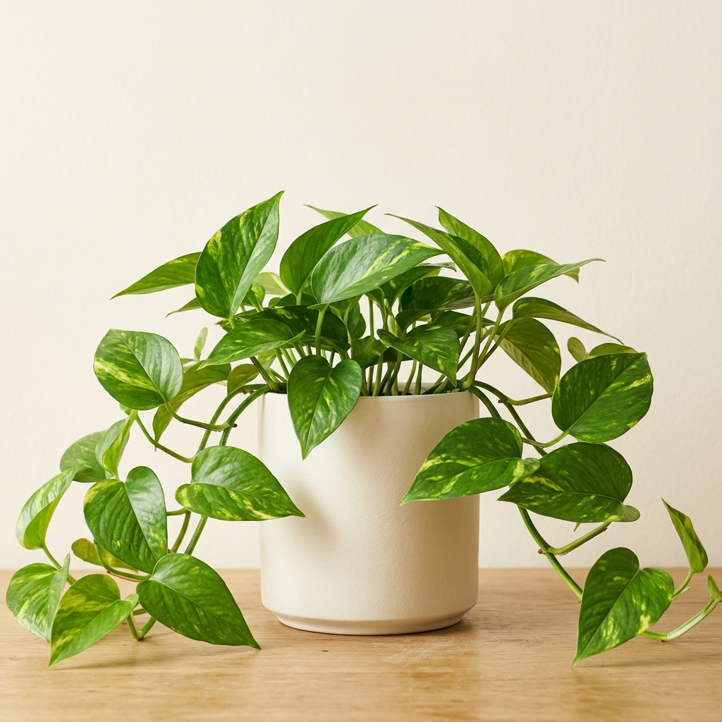 Easy-Care Pothos in Ceramic Pot (Sample)